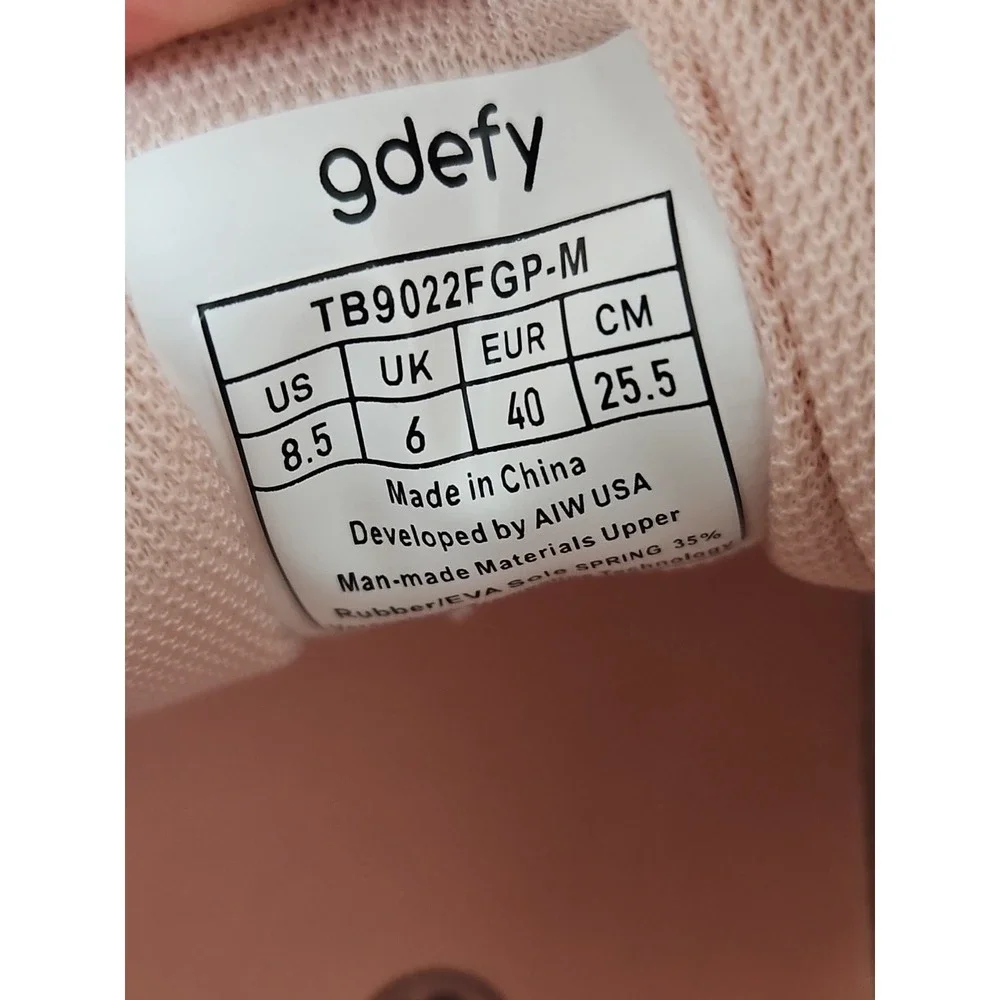 Gdefy Gravity Defy ION Pink/Grey TB9022FGP -M Women's 8.5